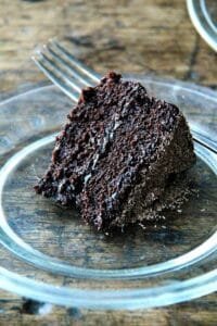 Double Chocolate Fudge Cake Double Chocolate Fudge Cake